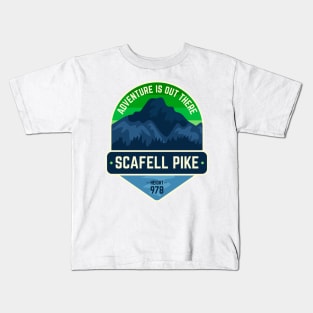 Scafell Pike - Cumbria Kids T-Shirt